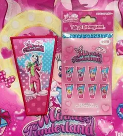 ワッペンバッジ　グーフィー　パルパルーザ　ミニーのファンダーランド