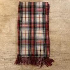 RALPH LAUREN ラルフローレン ウール100% ブランケット ひざ掛け