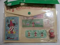 Disney Festive Winter メモ帳セット 東京ディズニーリゾート