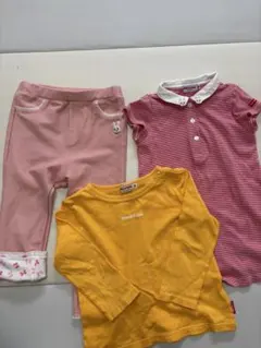 ミキハウスの子ども服3点まとめ　サイズ90