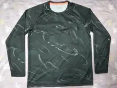 アシックス A-I-M ドライグラフィック長袖Tシャツ ブラック Mサイズ