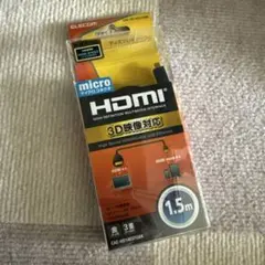 ELECOM micro HDMI 1.5m 3D対応