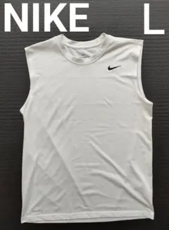 ナイキ DRI-FIT L タンクトップ 白 THE NIKE TEE