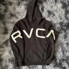 RVCA SIP/CH ブラックパーカー