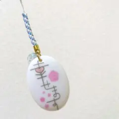 キーホルダー　ご当地　山口県　方言　 チャーム 　水色　ブルー
