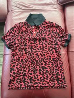 ナイキ　ポロシャツ　ヒョウ柄