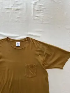 90sOLDGAPオールドギャップロンtシャツ長袖ポケtメンズオレンジ - メルカリ