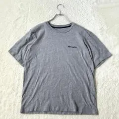 チャンピオン/M/グレー/クルーネックTシャツ/半袖/ロゴ刺繍/薄手/夏