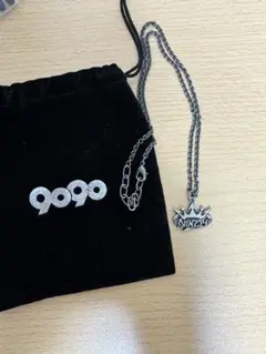 9090 シルバーチェーンネックレス