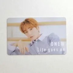 SHINee/ONEW『Life goes on 』Mカードのみ