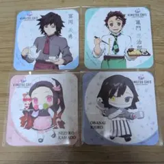 [値下げ] 鬼滅の刃 スイパラコラボ コースター4枚セット