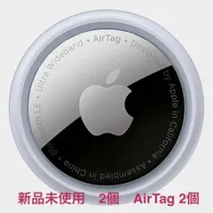 新品　未使用品 Apple AirTag 本体のみ 2個 アップル エアタグ