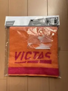 VICTAS ツートンハンドタオル オレンジ 692502
