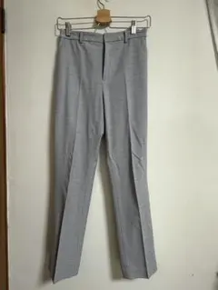 【美品】ユニクロ UNIQLO スマートアンクルパンツ グレンチェック