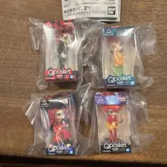 hide Qposketミニチュアコレクション　全4種フルコンプリート　ガチャ