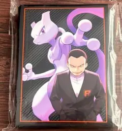 【新品・匿名】海外限定 サカキ & ミュウツー デッキシールド スリーブ 65枚