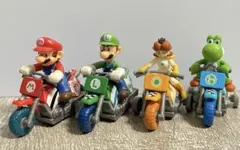 マリオカートチョロQ 4体セット マリオ　ルイージ　ヨッシー　デイジー