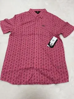 VOLCOM 半袖シャツ ペイズリー柄 ピンク Sサイズのサムネイル