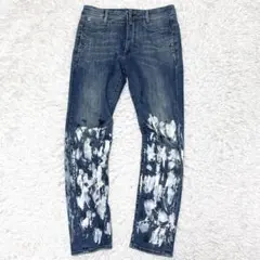 ✨美品✨G-STAR RAW D-STAQ 3D SKINNY ペイント W29