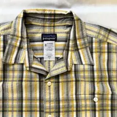 00's Patagonia シアサッカーチェックシャツ ブルー - メルカリ