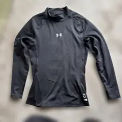 UNDER ARUMOR 野球 ブラック 長袖アンダーシャツ コールドギア 厚手