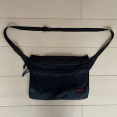 【美品】BRIEFINGブリーフィング パッカブルサコッシュ USA製ブラック