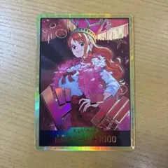 ワンピースカード　ナミ　ドンカード　金　スーパーパラレル