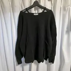 チャオパニック　ワッフルトップス　黒のサムネイル