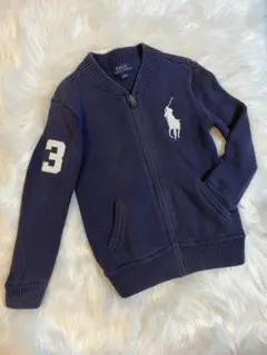 Polo Ralph Lauren フルジップジャケット　ネイビー　カーディガン