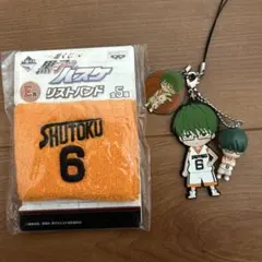 黒バス　SHUTOKU リストバンド & フィギュアセット　緑間真太郎