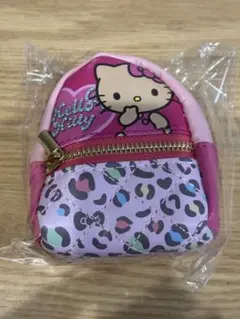 ハローキティミニリュックポーチ　スカーフ付き（ピンク）