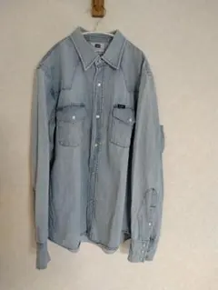Lee デニムシャツ ライトブルー 長袖