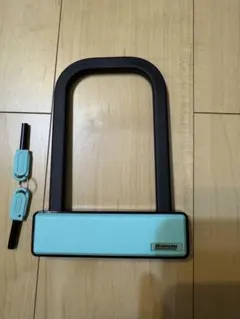 Bianchi ALUMINUM U-LOCK 143x199mm 水色/黒のサムネイル