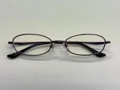 안경 퍼플 메탈 프레임