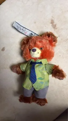 ユニベア ズートピア パウシクル ニック キーチェーン ぬいぐるみ