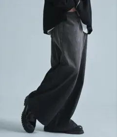 SOCCE 13.5ozワイドストレートグラデーションデニムライトグレー