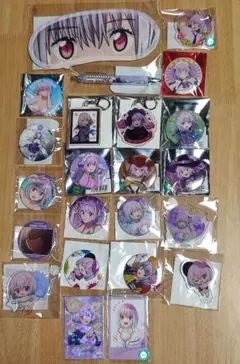 グリッドマン　アカネ　缶バッジ　キーホルダー　くじ　グリユニ