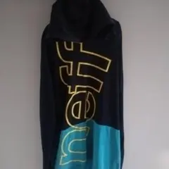 neff フード付きパーカー ネイビー/ターコイズ着文74着幅70のサムネイル