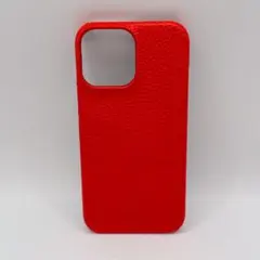★ iPhone 13ProMax 薄型 軽量 ワイヤレス充電対応 赤
