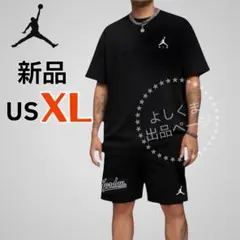 ナイキ　ジョーダン　Tシャツ　ショートパンツ　上下セット　メンズ　XL ブラック