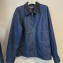 UNIQLO　ジップアップショートブルゾン　デニム　ＸＸＬ