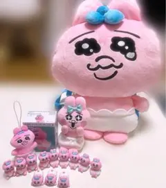 おぱんちゅうさぎ ぬいぐるみ リュック ミニフィギュアセット