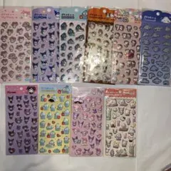 ダイソー キャンドゥ セリア ぷくっとシール 10枚 まとめ売り