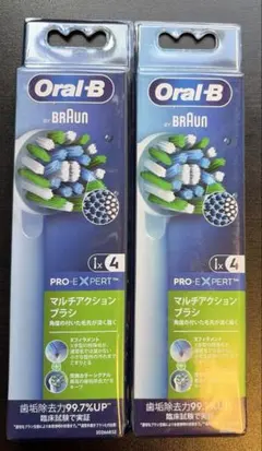 Oral-B マルチアクションブラシ 4本入 2箱セット 新品正規品 - メルカリ