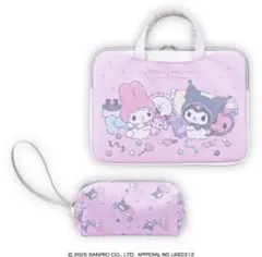 マイメロディ♡クロミ　エンジェルポーチ付きマルチケース
