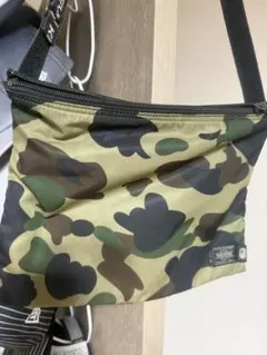 ⭐︎A Bathing Ape PORTER 迷彩カモフラ サコッシュ 初期⭐︎
