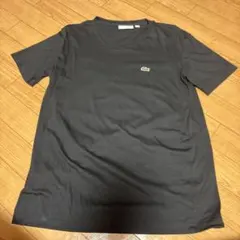 LACOSTE VネックTシャツ ブラック FR3