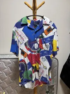 Polo Ralph Lauren 総柄 アロハシャツ Sのサムネイル
