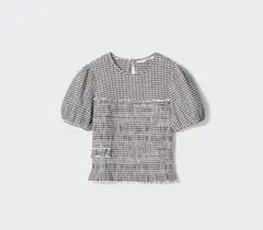 CECILIE BAHNSEN ボリュームスリーブトップス ドッキング 刺繍 - メルカリ
