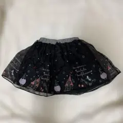 刺繍デザインスカート 子供用